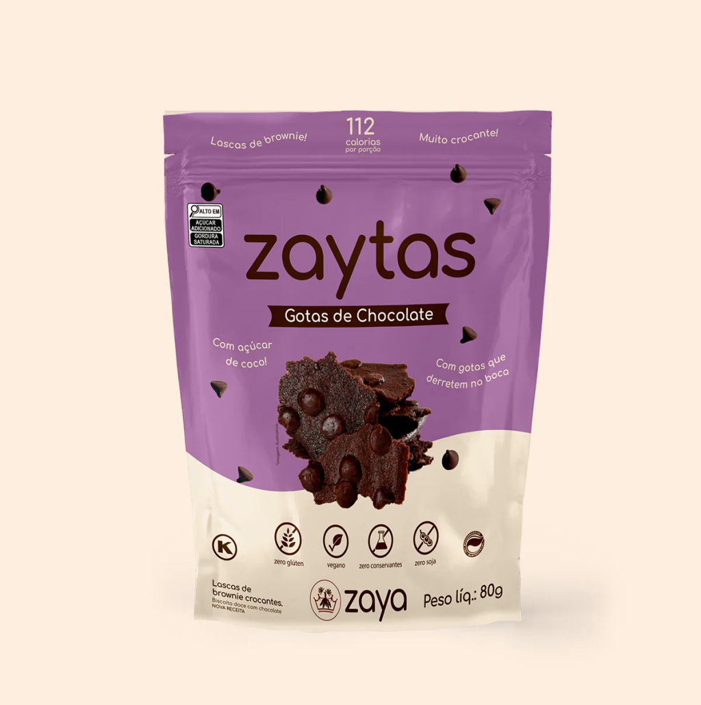 Zaytas Brownie Gotas de Chocolate 80g