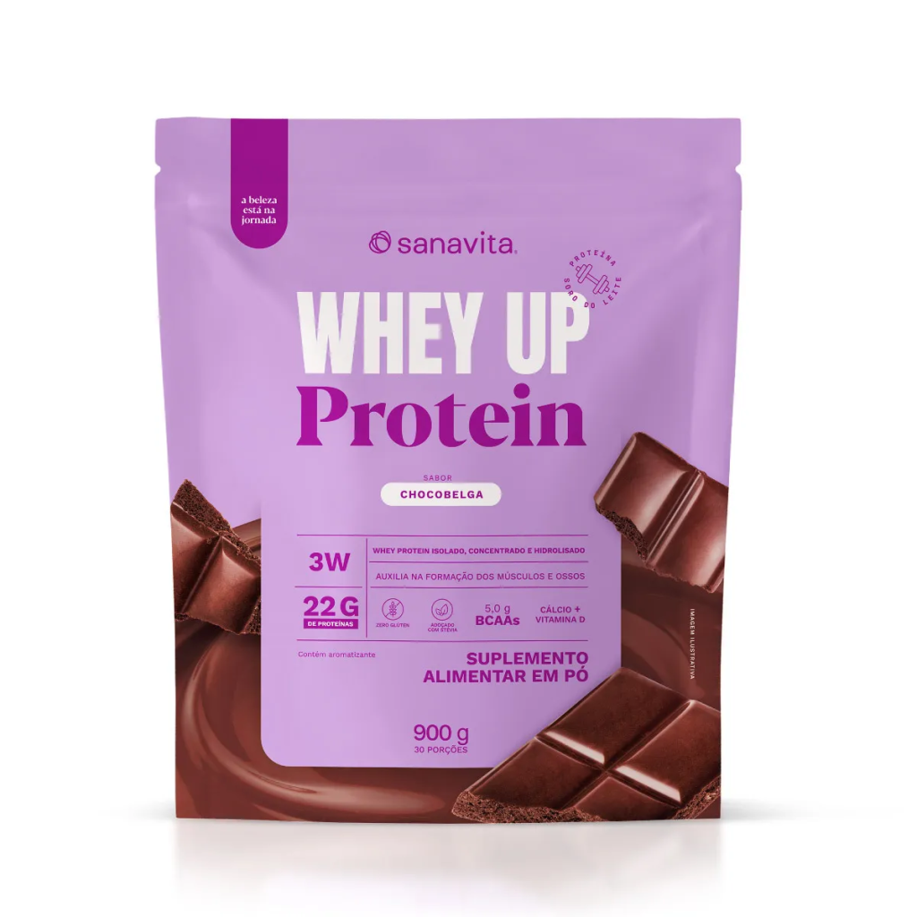 Sanavita Whey UP Protein Chocobelga 900g