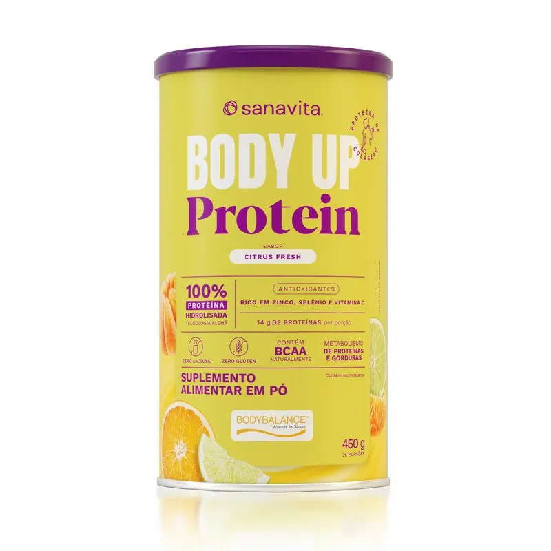 Sanavita Body Up Protein Citrus Fresh 450g