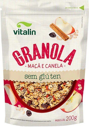 Vitalin Granola Maçã e Canela 200g