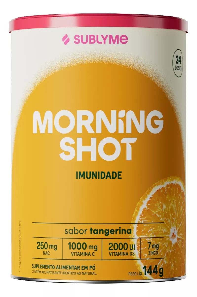 Sublyme Morning Shot Tangerina 144g