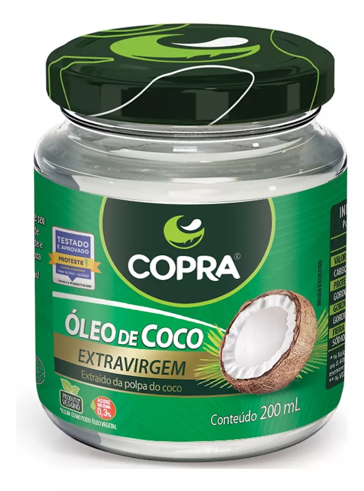 Copra Oleo de Coco Extravirgem 200ml