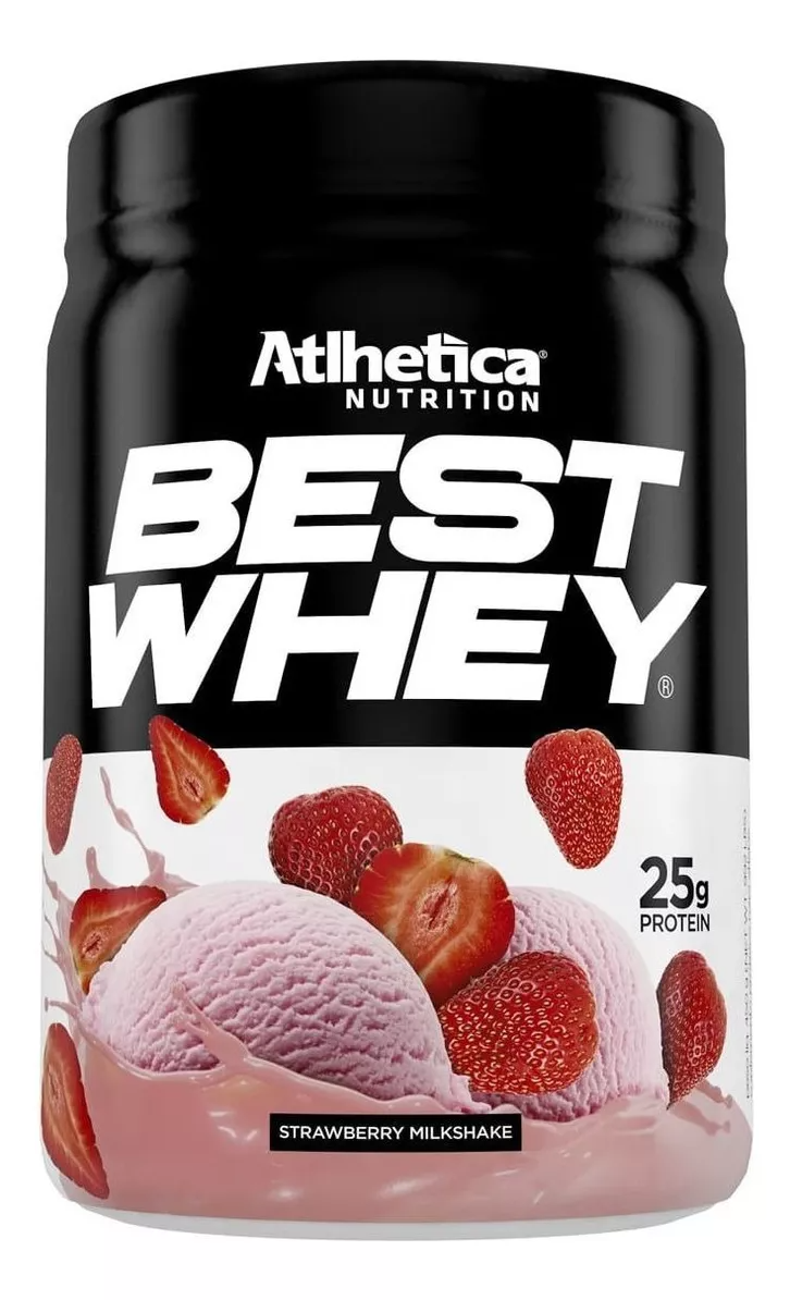 Atlhetica Best Whey Strawberry Milkshake 450G