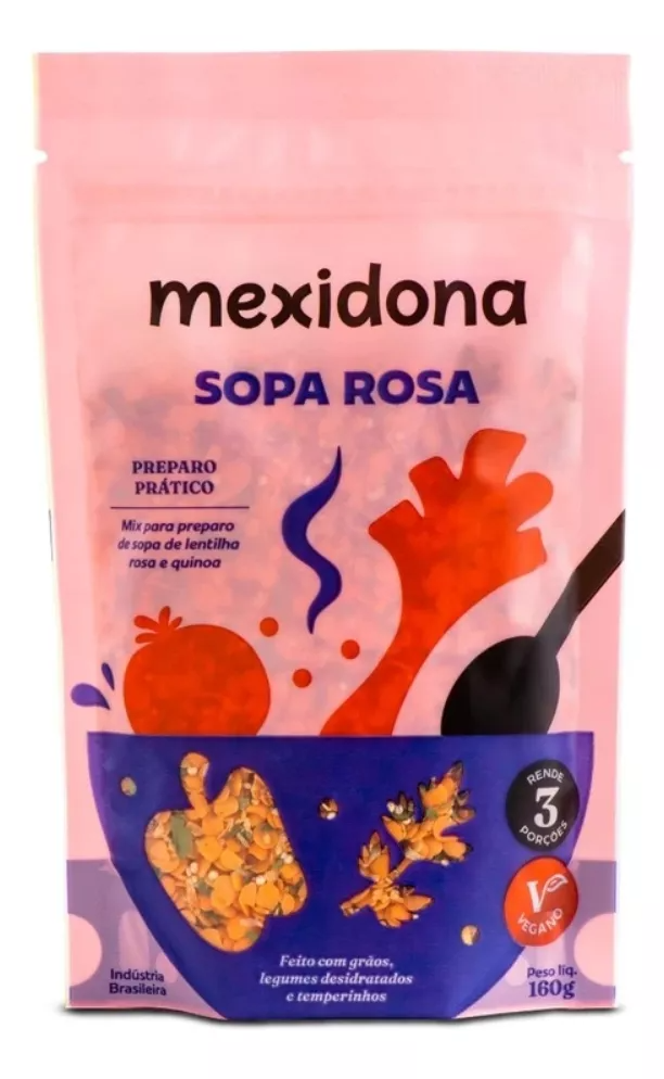 Mexidona Sopa Rosa 160g