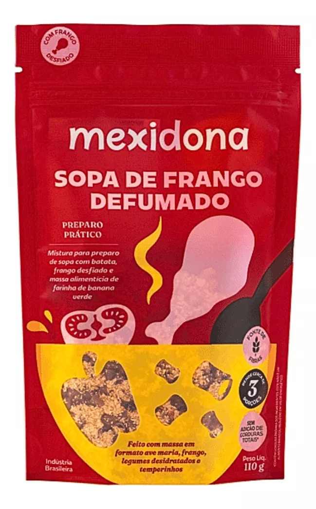 Mexidona Sopa de Frango Defumado 110g