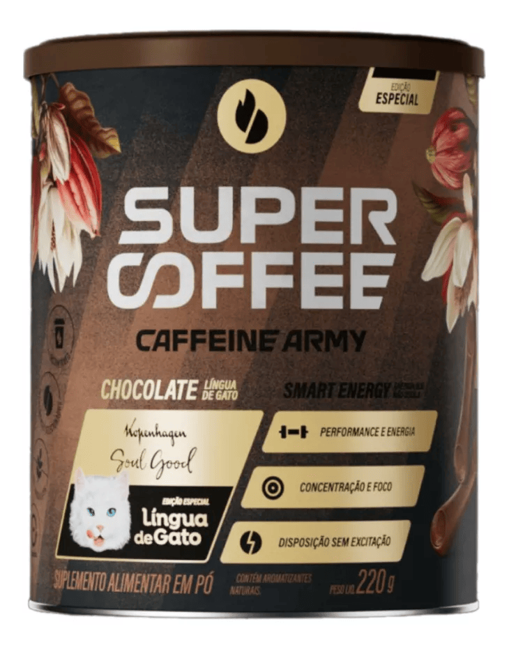 Super Coffee Smart Energy Língua de Gato 220g