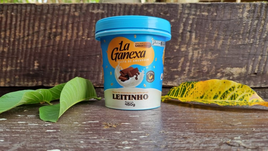 La Ganexa Pasta de Amendoim Leitinho com Whey 450g