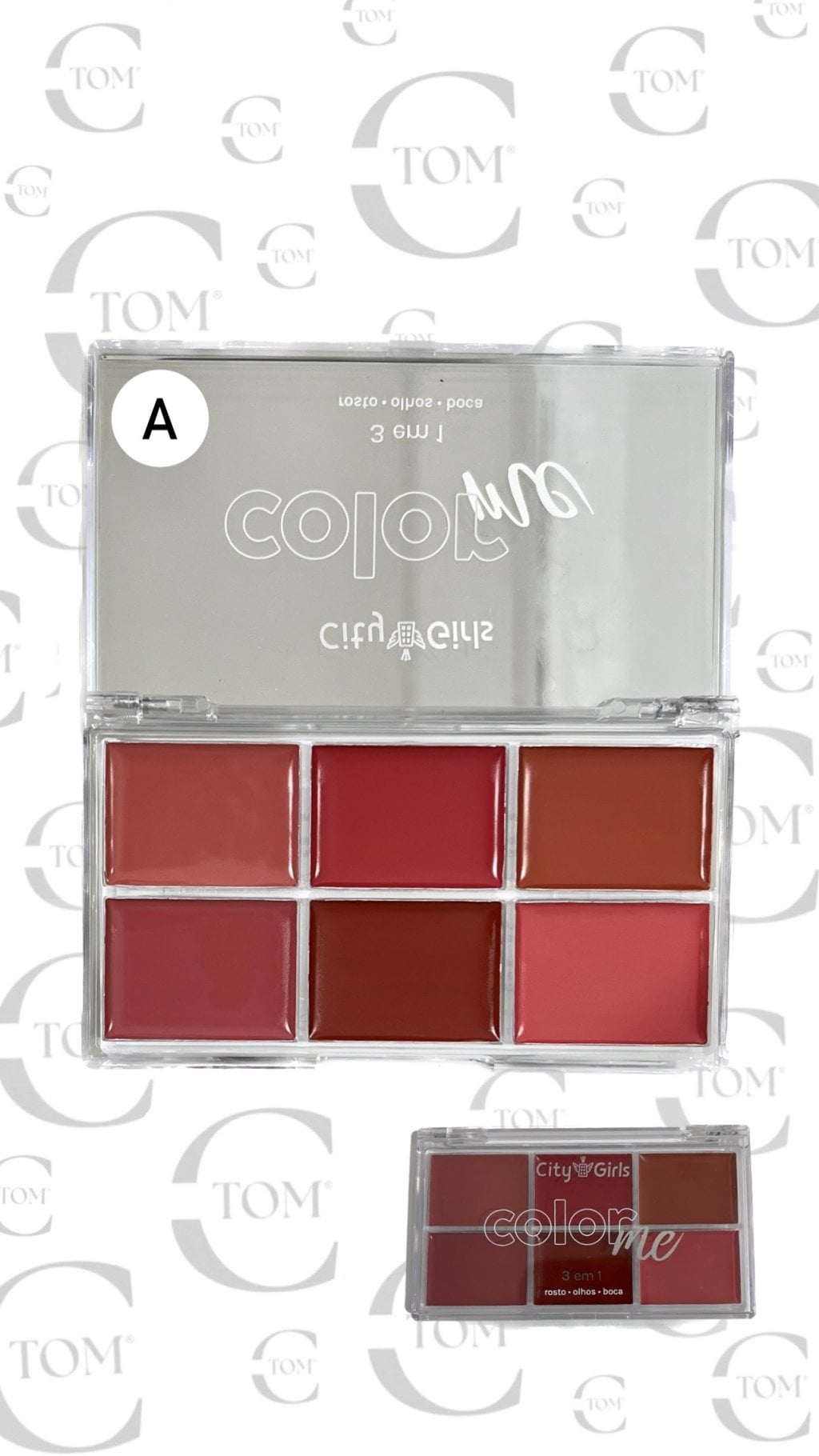 Paleta Blush Cremoso - CITY GIRLS