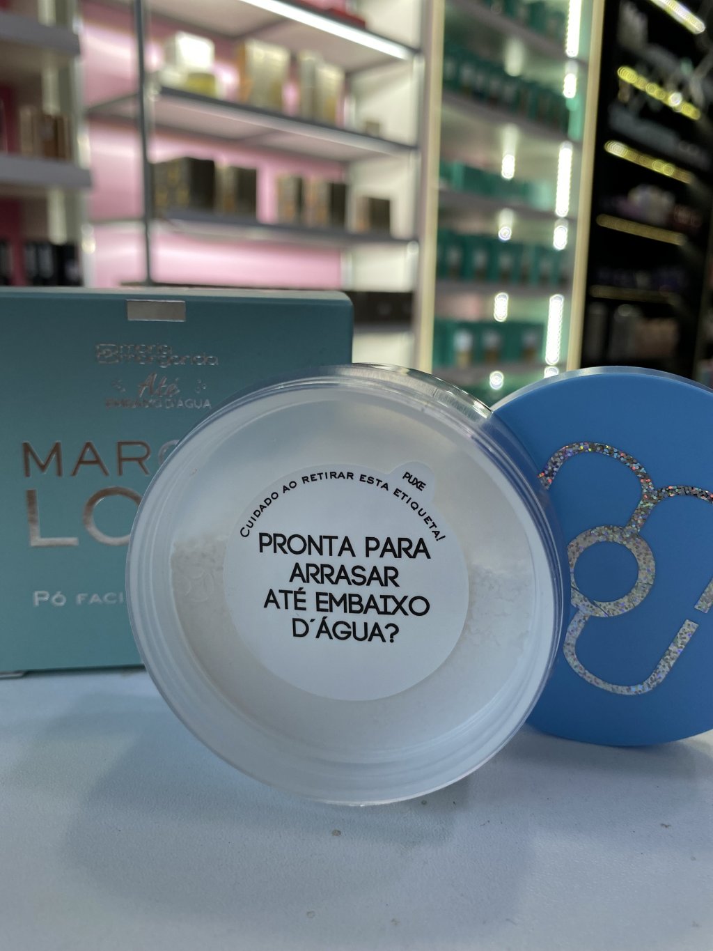 MARGARI LOCK - Pó finalizador translúcido 