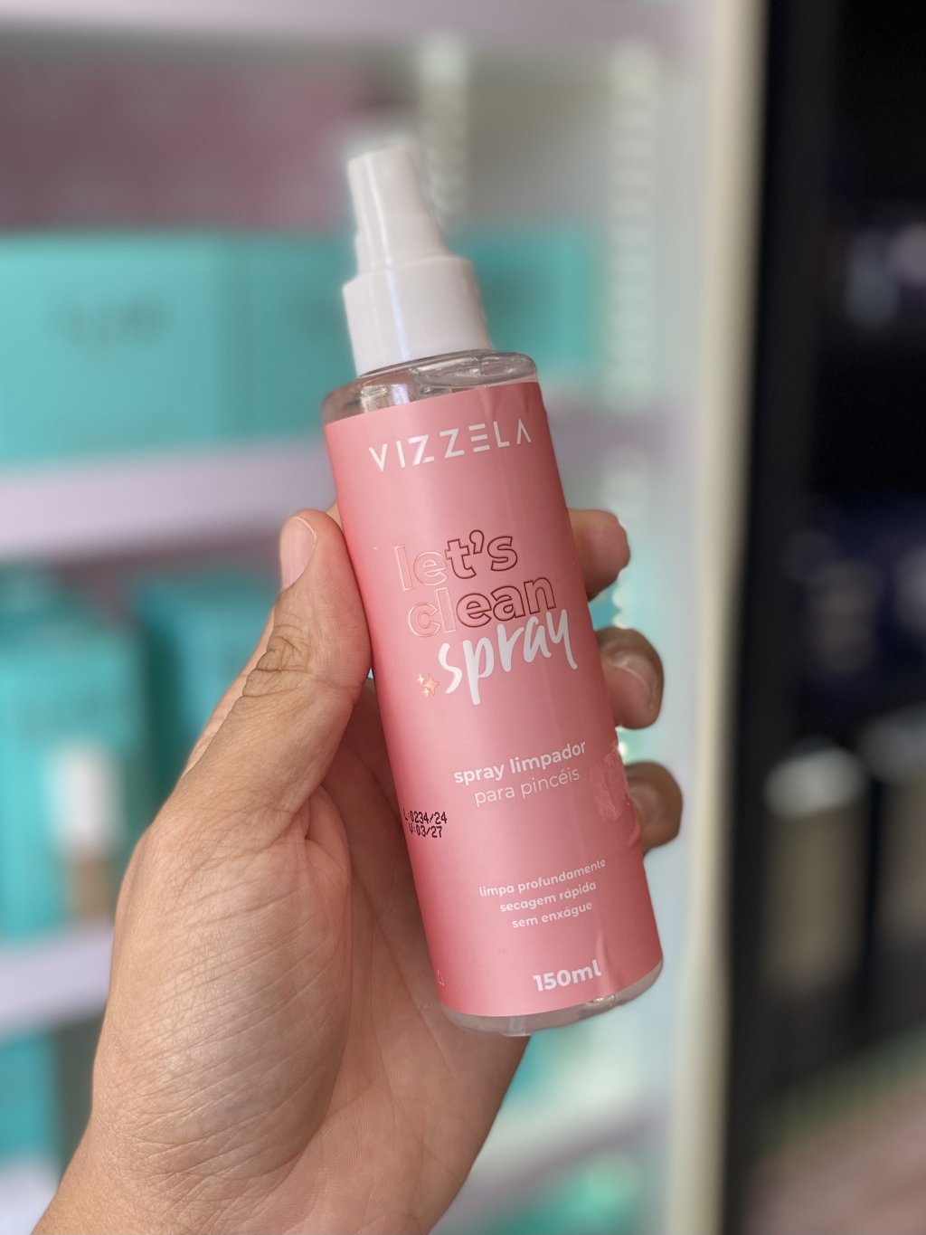 SPRAY LIMPADOR DE PINCÉIS - VIZZELA