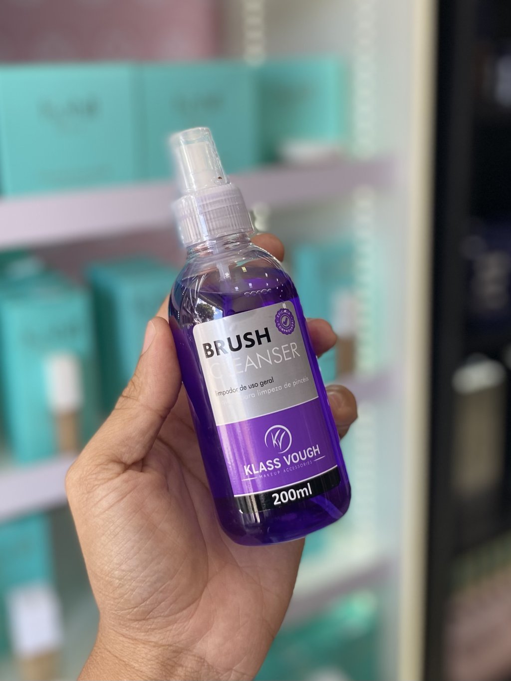 Higienizador de pincéis 200ML - KLASS VOUGH