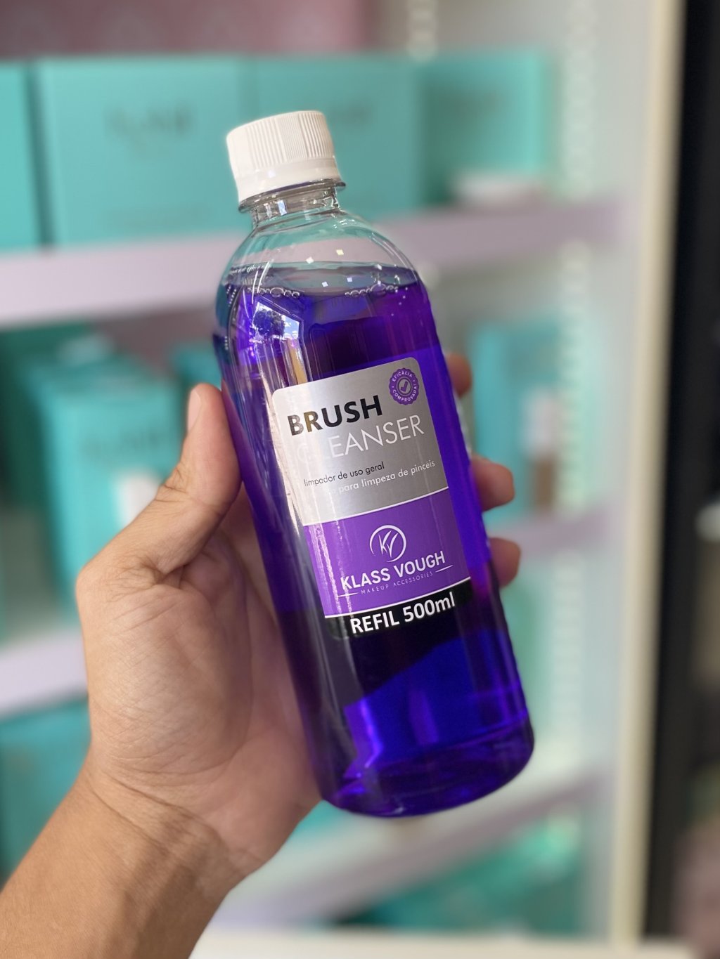 Higienizador de pincéis 500ML - KLASS VOUGH 