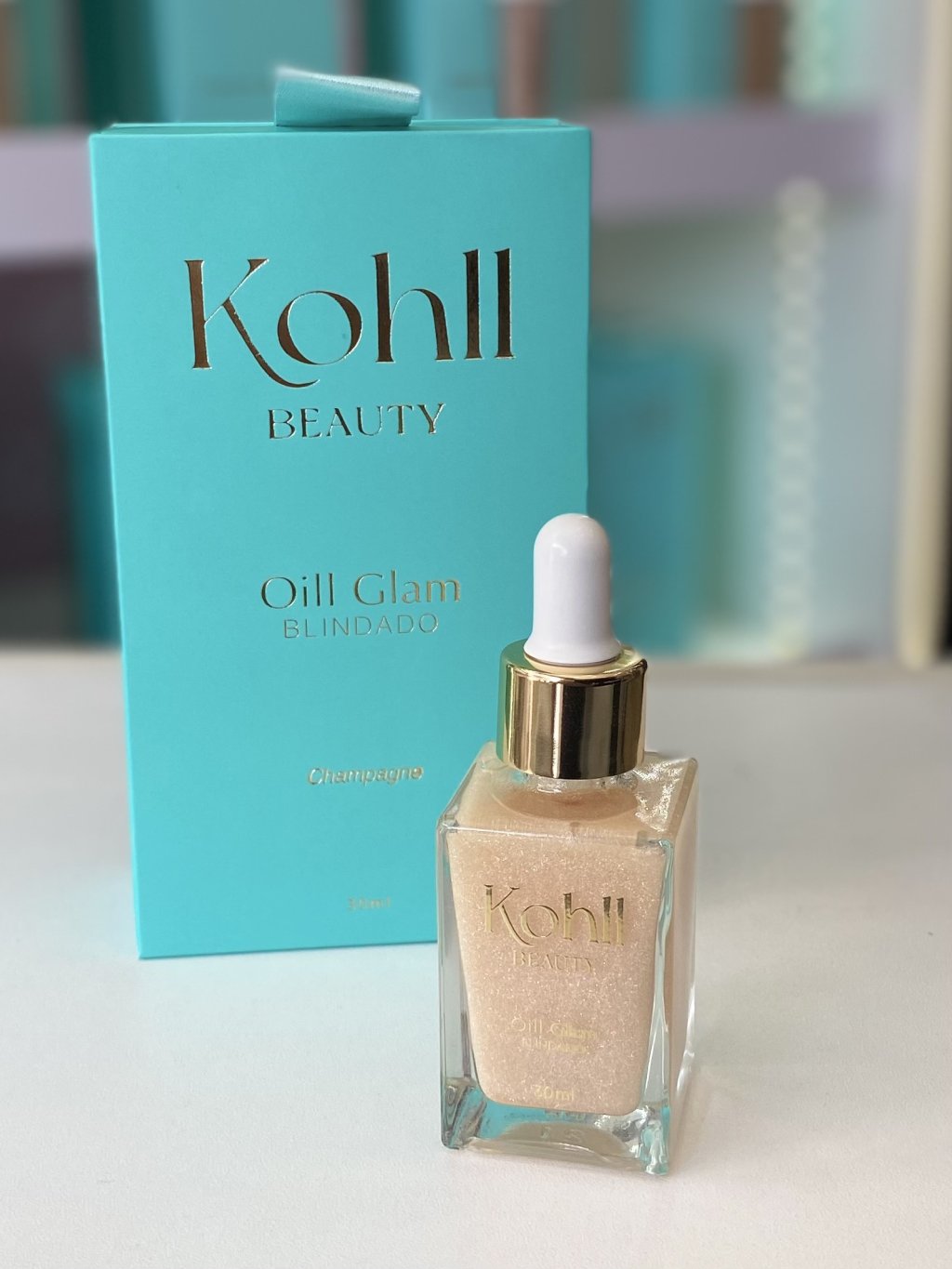 Oill Glam Blindado Champagne - KOHLL BEAUTY 
