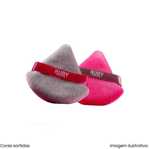 Esponja Puff para Pó Triangular - Ruby Kisses