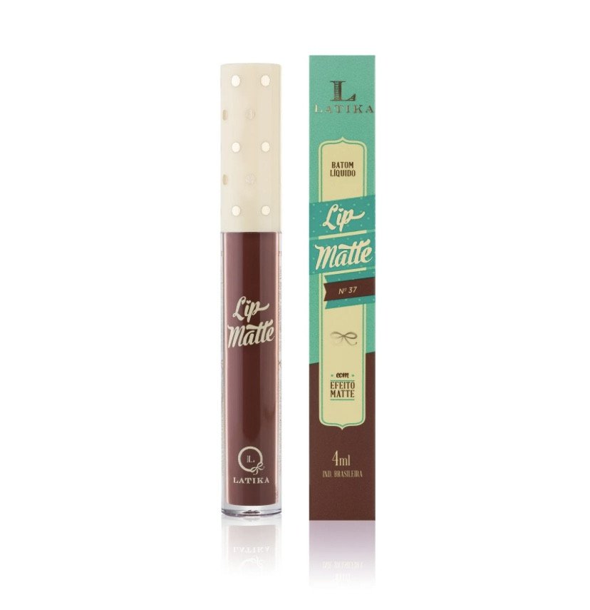 Batom Líquido Latika Lip Matte Nude nº 37
