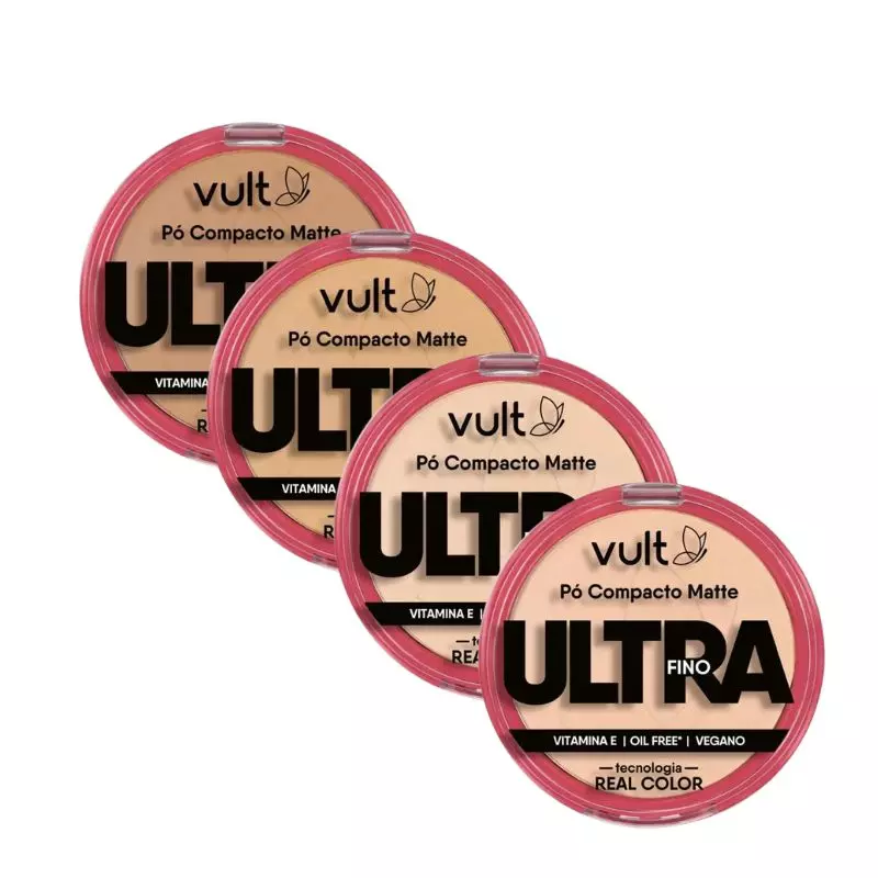 Pó Compacto Matte Ultrafino - Vult