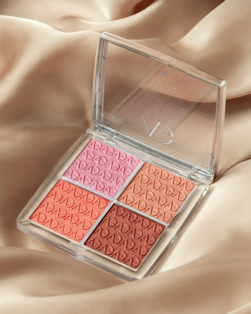 Paleta de blush 4 cores - AG BEAUTY 