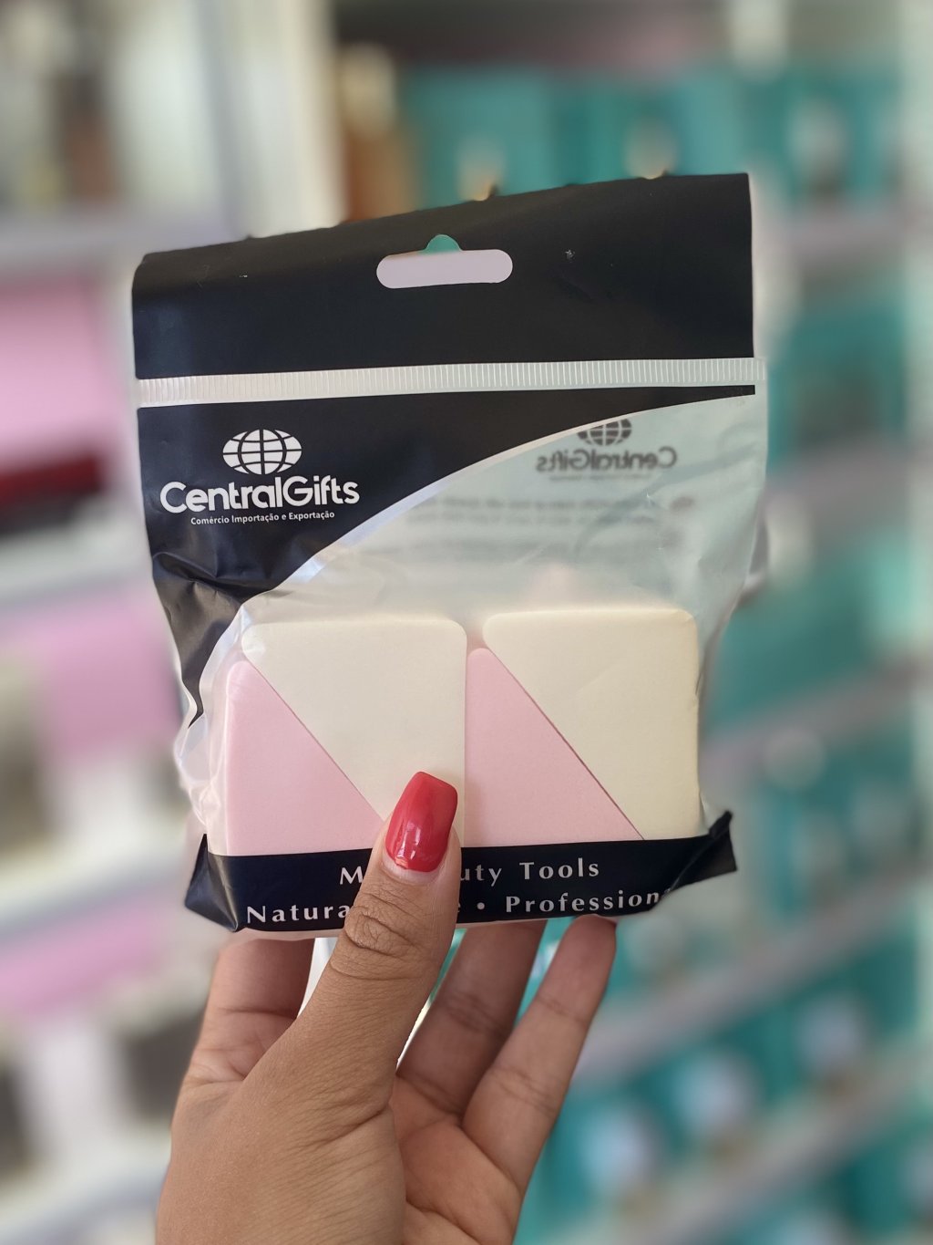 Kit com 4 Esponjas para Maquiagem