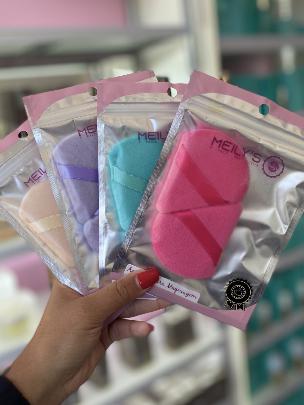 Kit de Esponjas Para Maquiagem - Meilys 