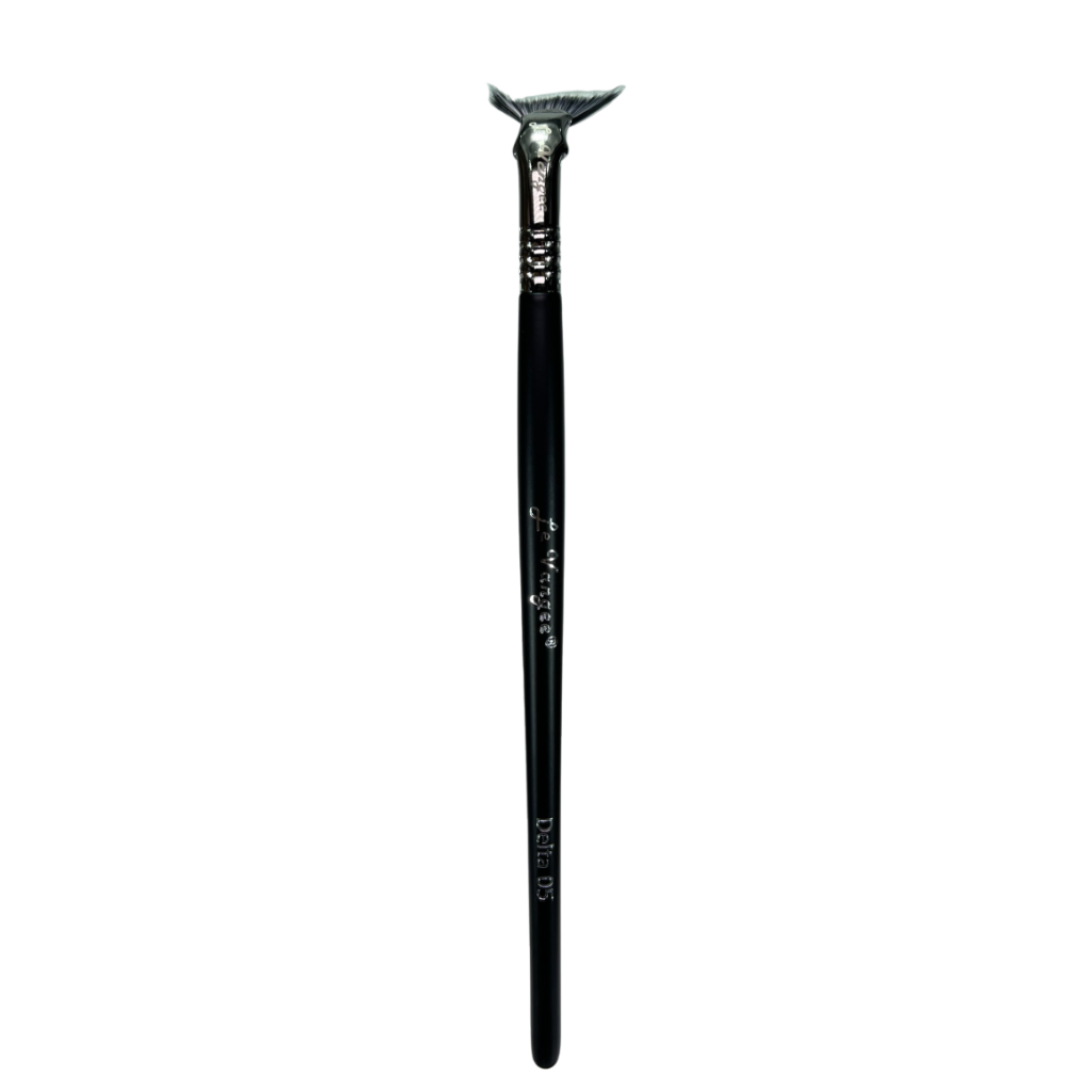 PINCEL DUO FIBER LEQUE CURVADO - LE VANGEE 