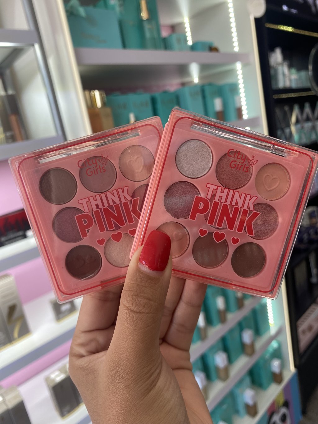Paleta de sombras Think Pink - City Girls