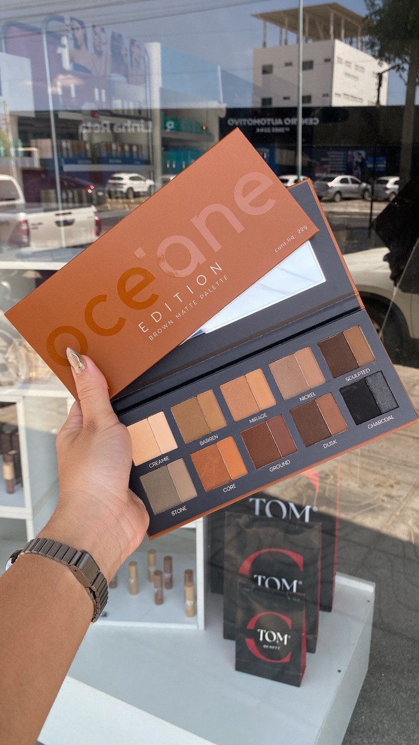 Paleta Multifuncional - Brown Matte Palette Océane Edition 22g