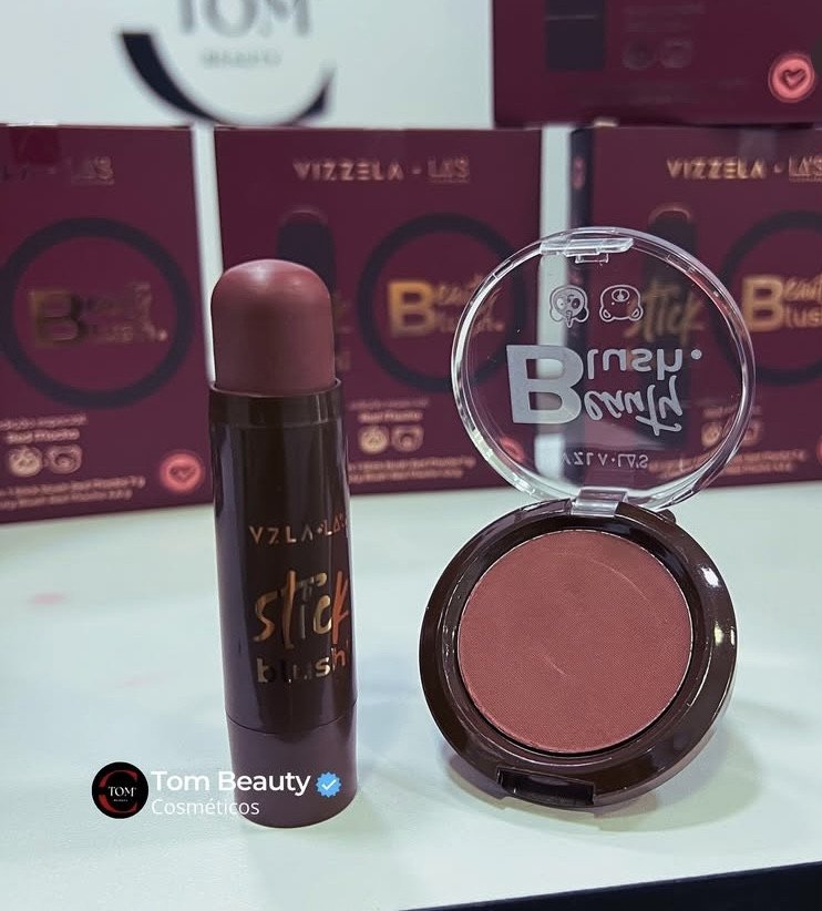 Kit Blushes Red Mocha Vizzela + La's