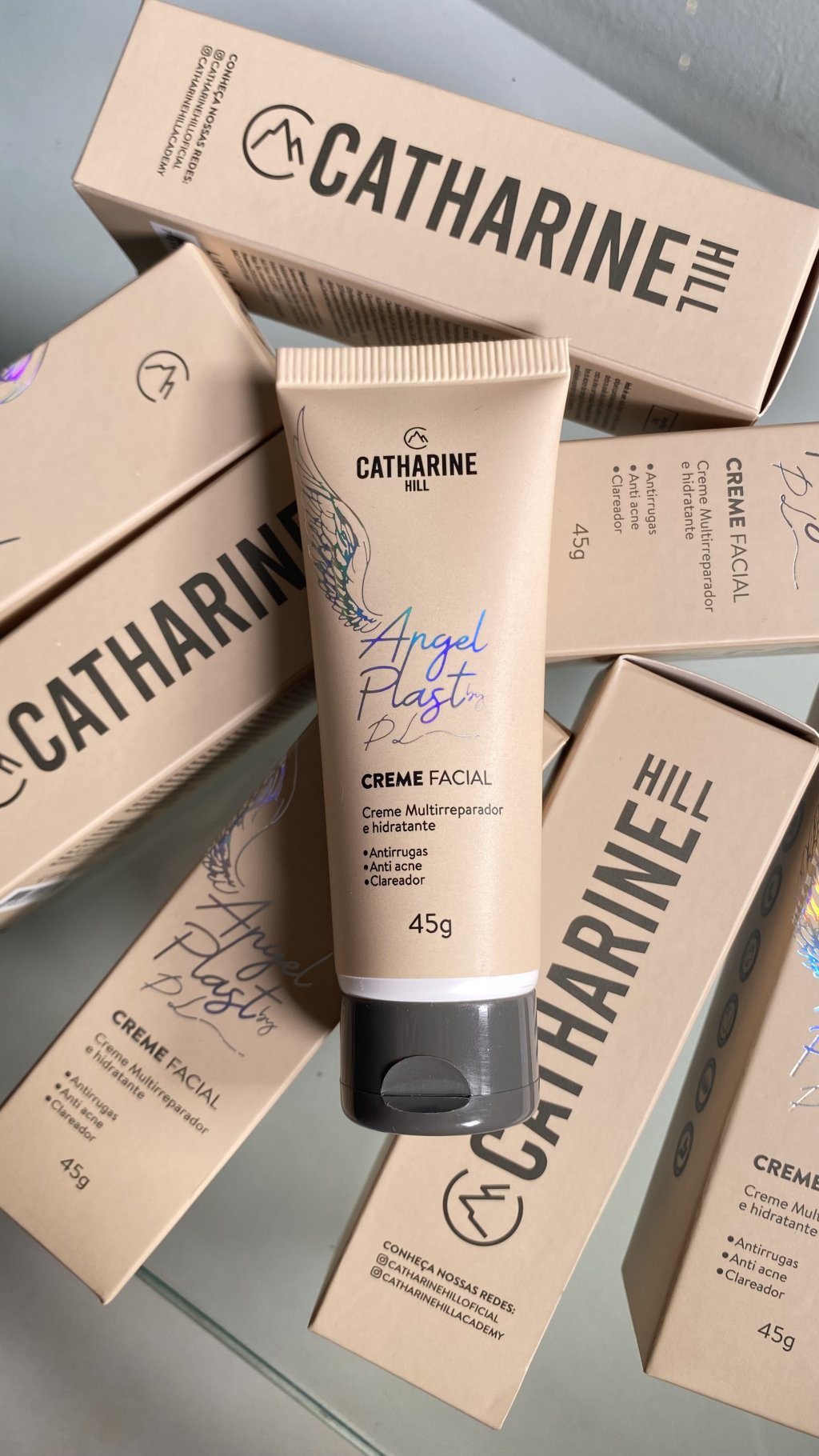 Angel Plast Creme Facial Multirreparador Angel Wings by Pri Lessa 