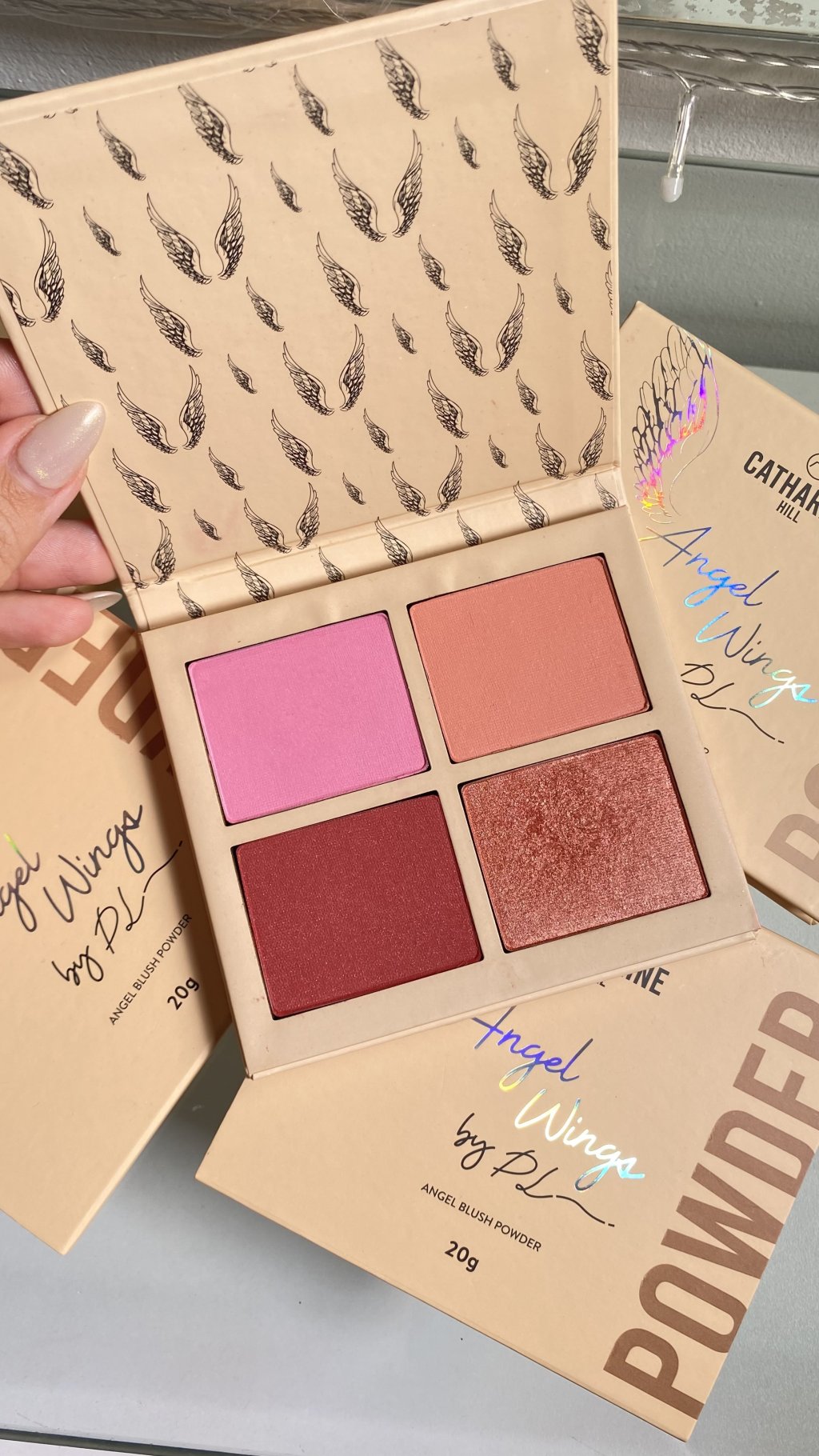 Paleta Angel Blush Powder Angel Wings by Pri Lessa 