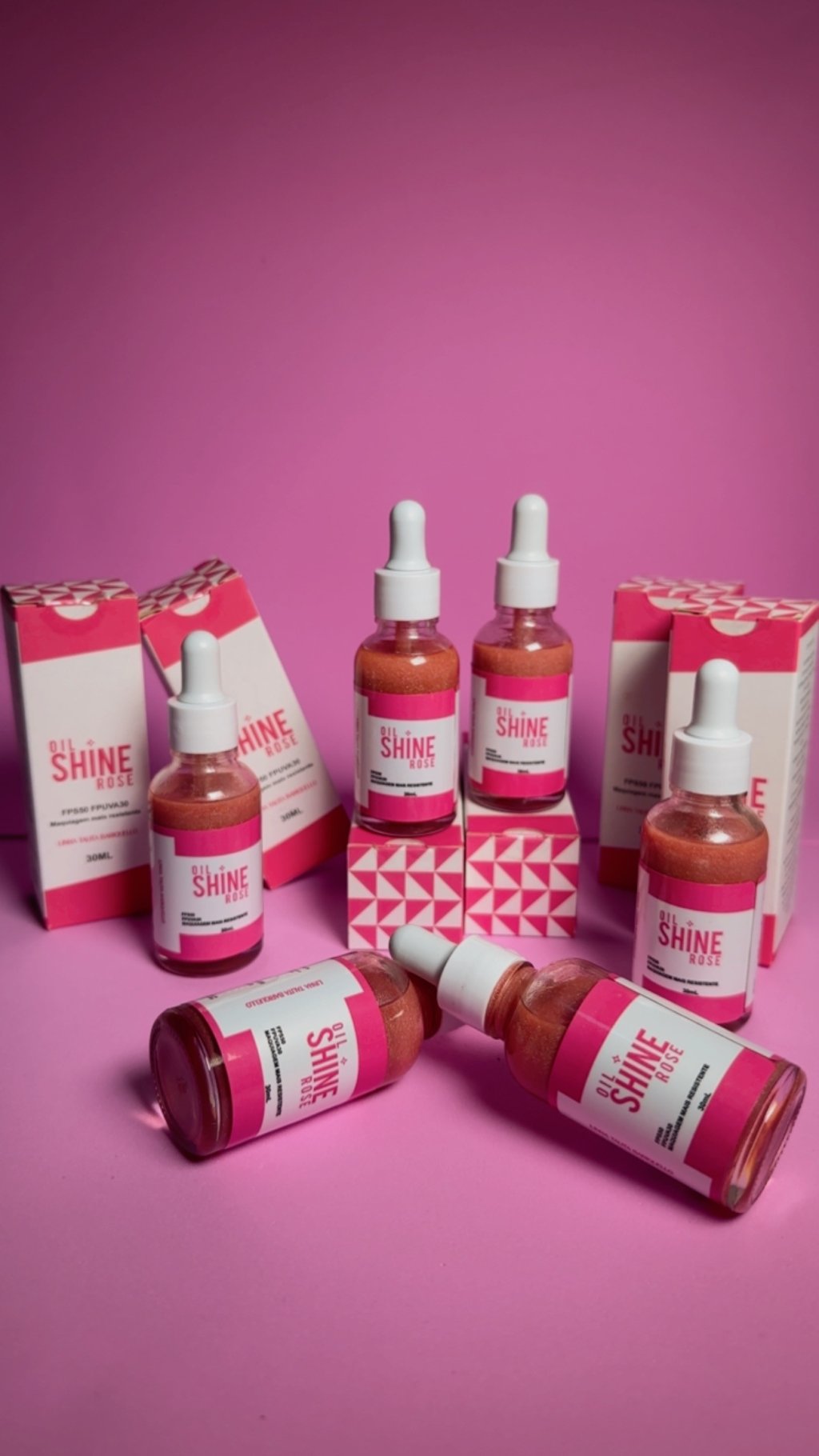 Oil Shine Rose - Talita Bariquello 
