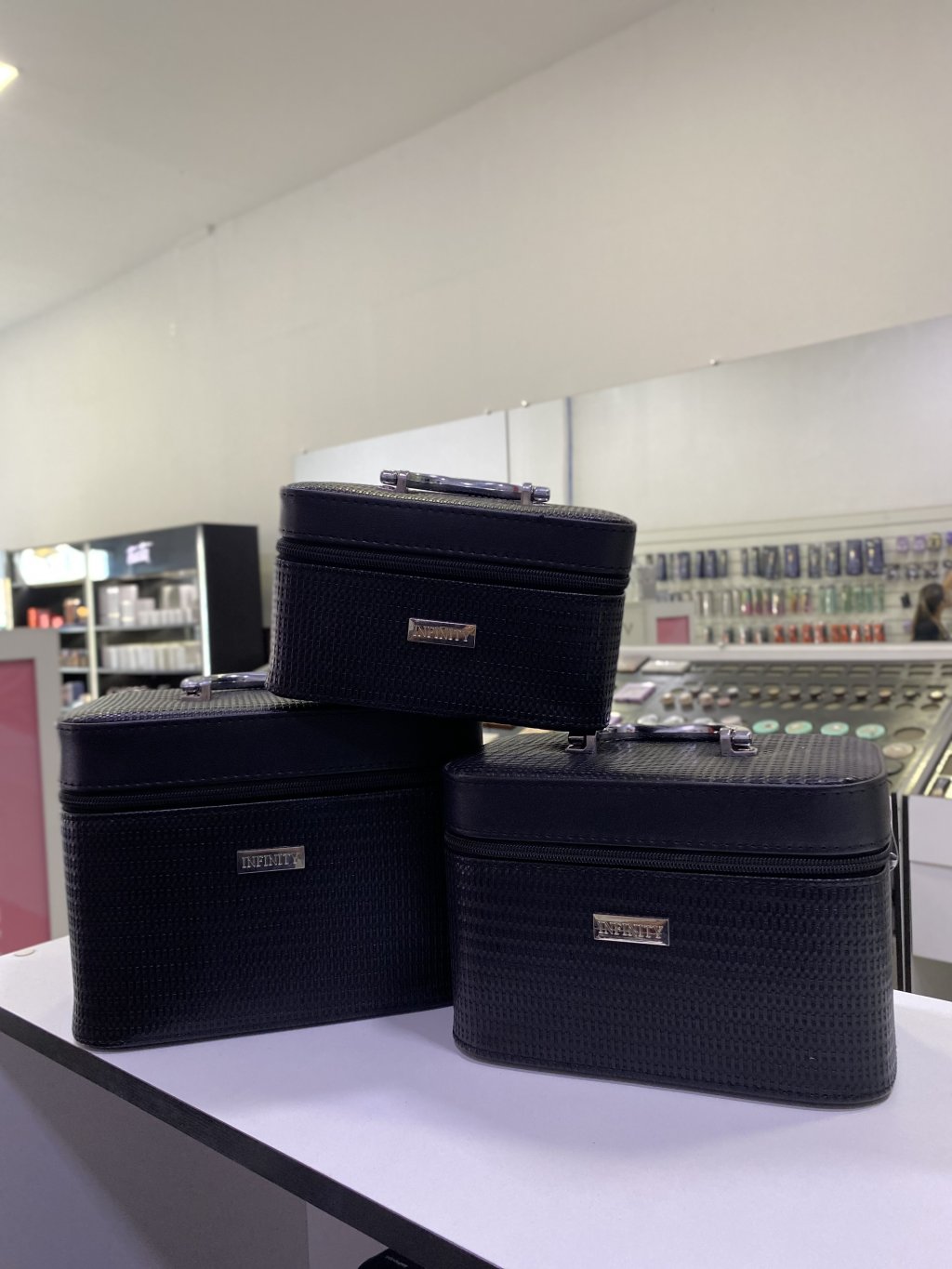 Kit Nécessaire Rígida Com 3 UNID