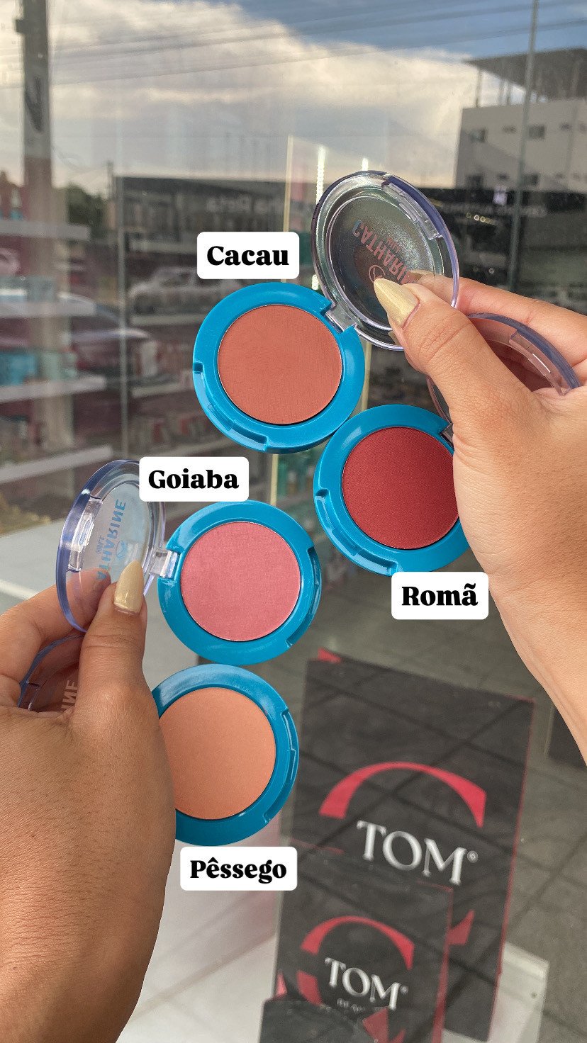 Blush Compacto em Pó Individual - CATHARINE HILL