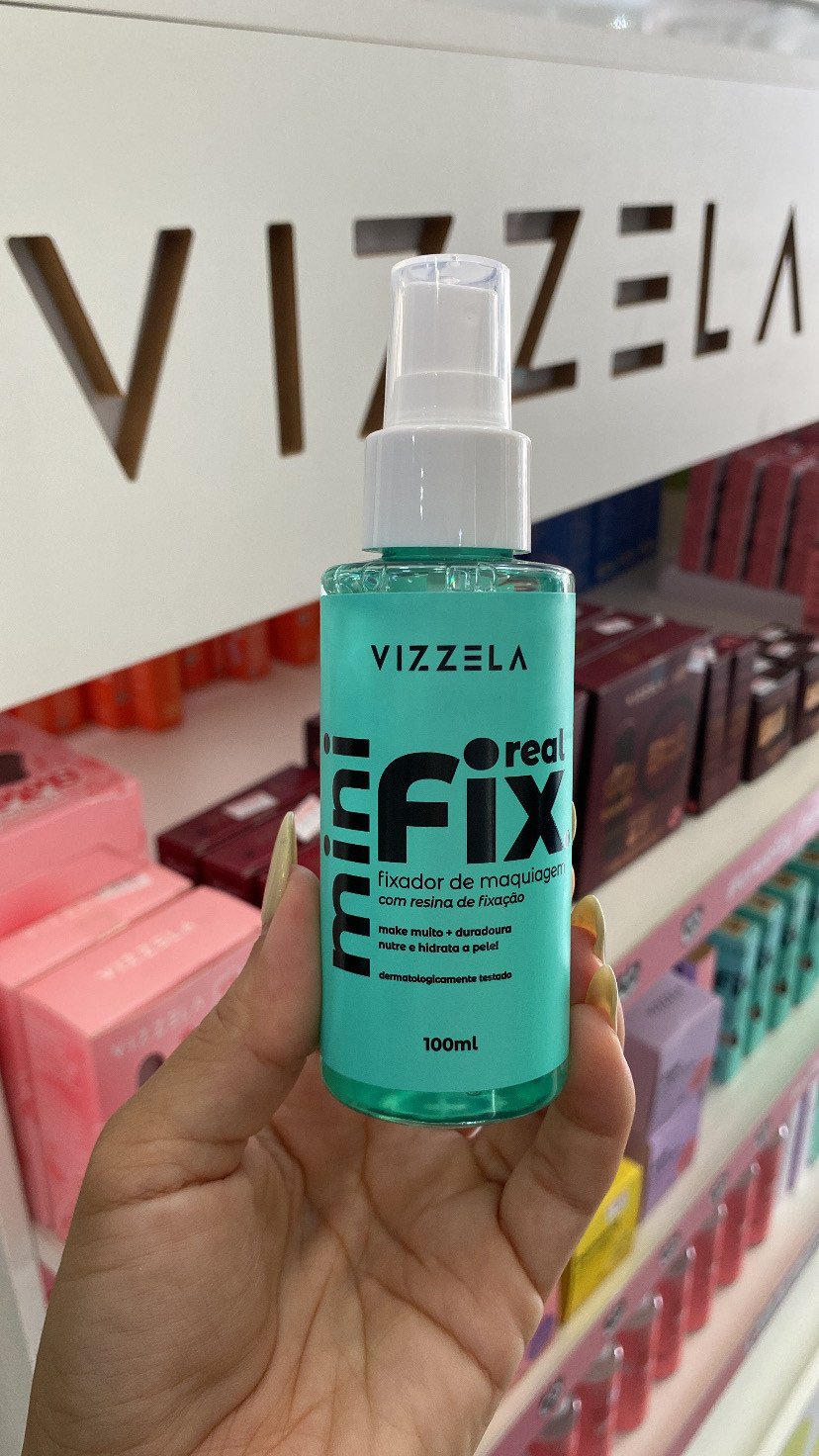 Mini Fixador de Maquiagem Real Fix - Vizzela