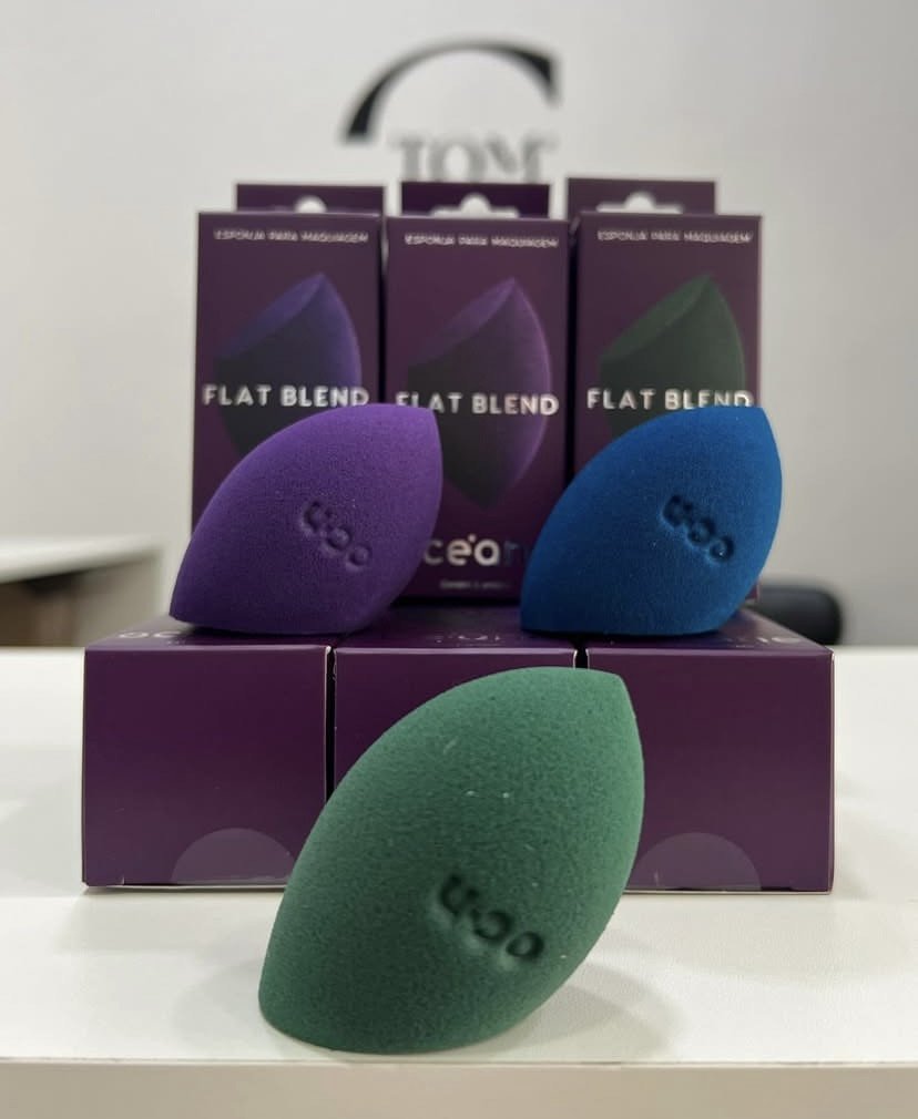 Esponja de Maquiagem - Flat Blend Océane Purple
