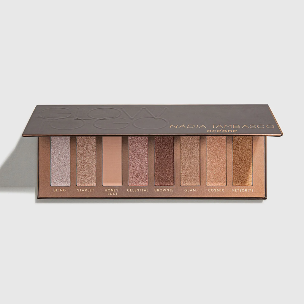 Paleta de Sombras Nádia Tambasco By Océane - Glow To Go