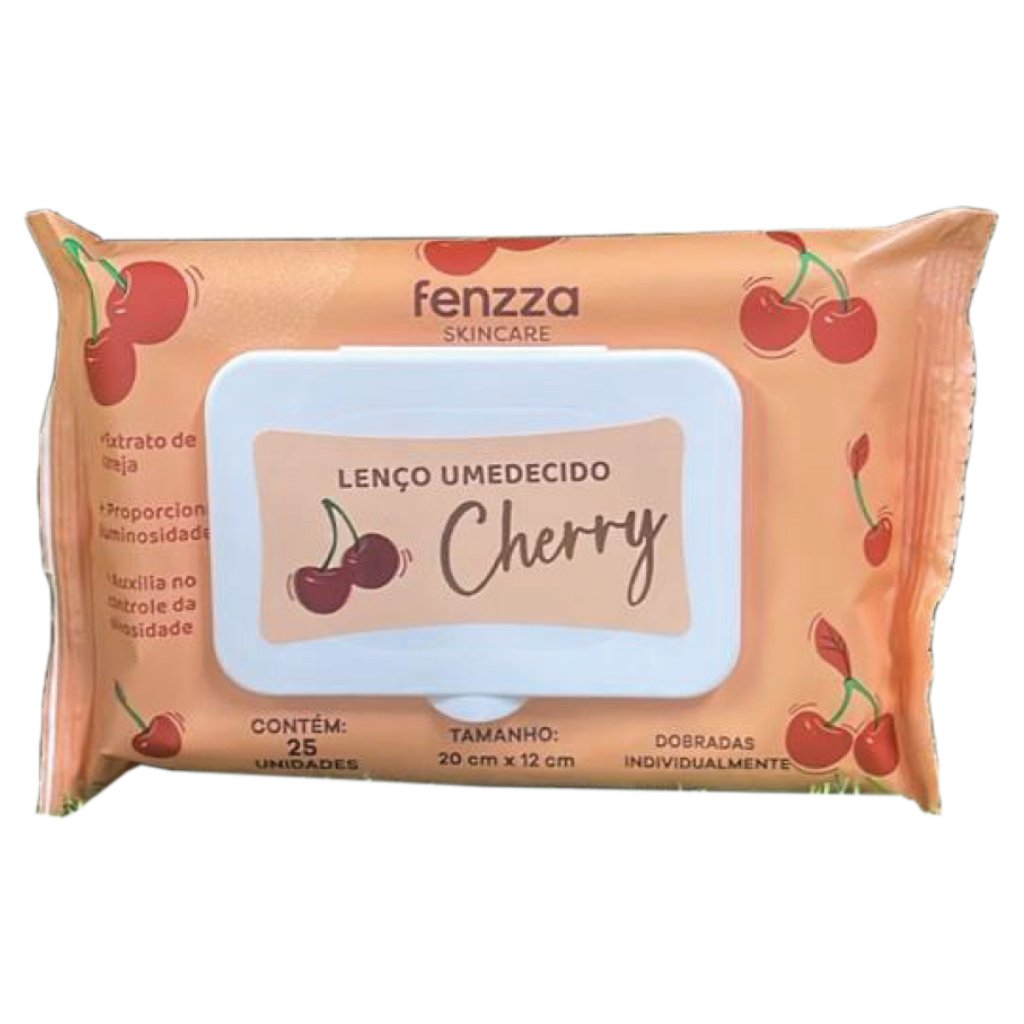 1 unid - Lenço Umedecido Cherry