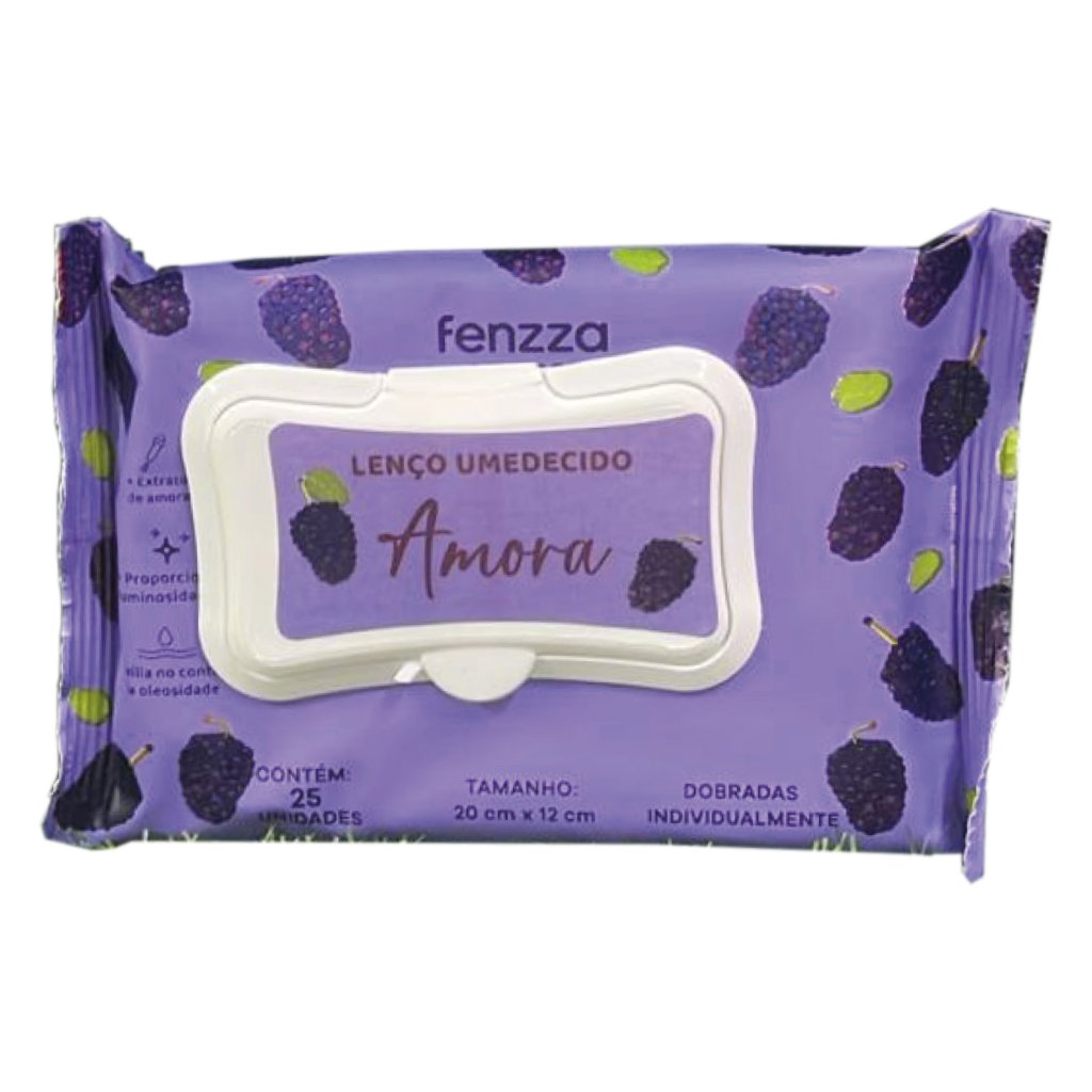 1 unid - Lenço Umedecido Amora