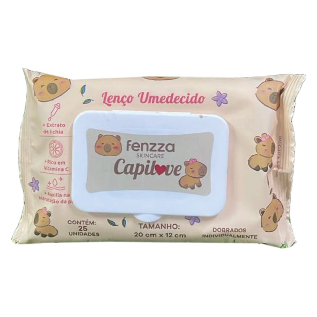 1 unid - Lenço Umedecido Capilove