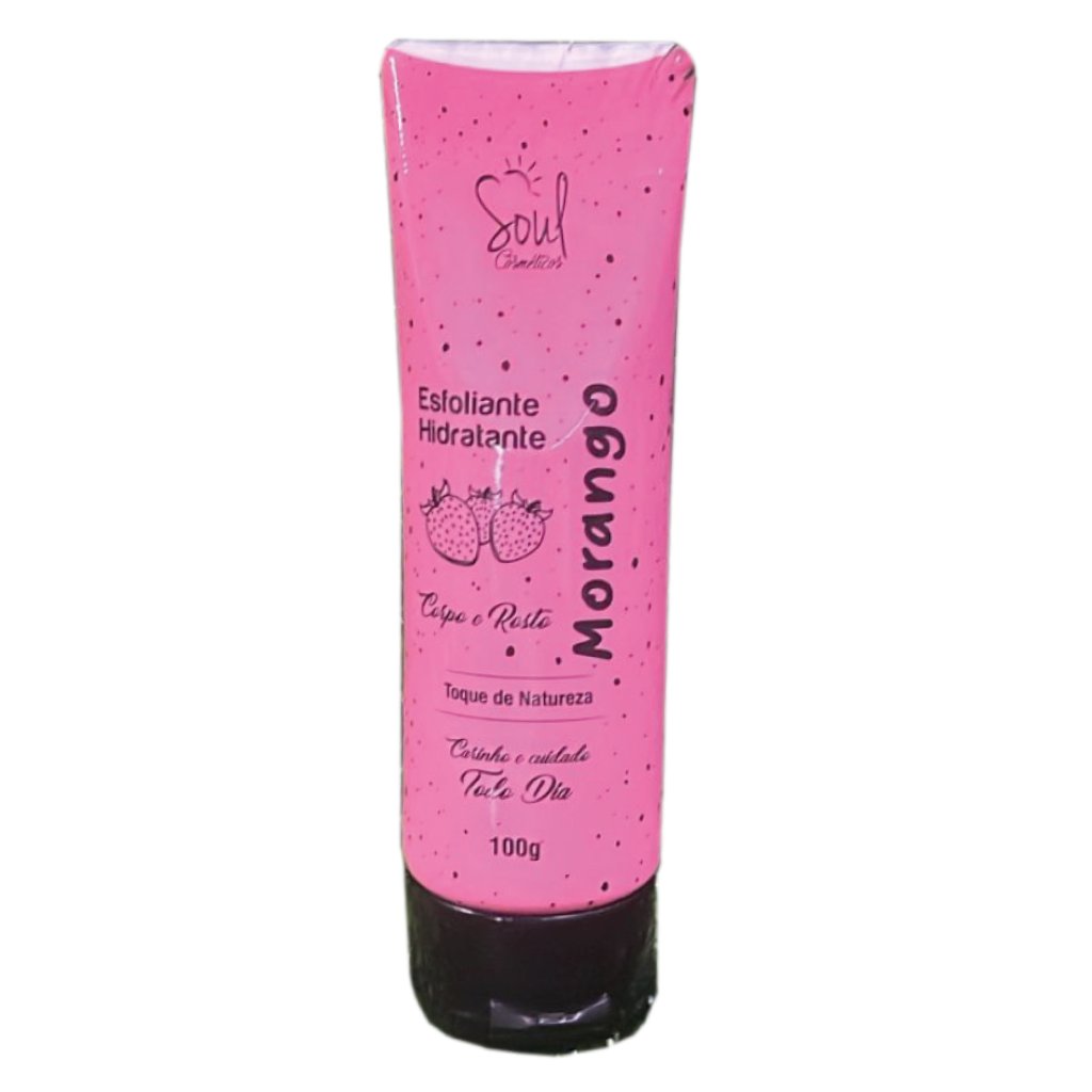 1 unid - Morango Esfoliante Hidratante