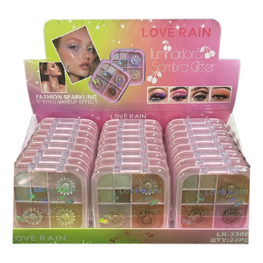 Box 24 unid - Iluminador Sombra Glitter