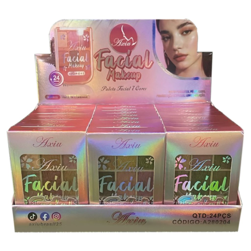 Box 24 unid - Paleta 6 cores