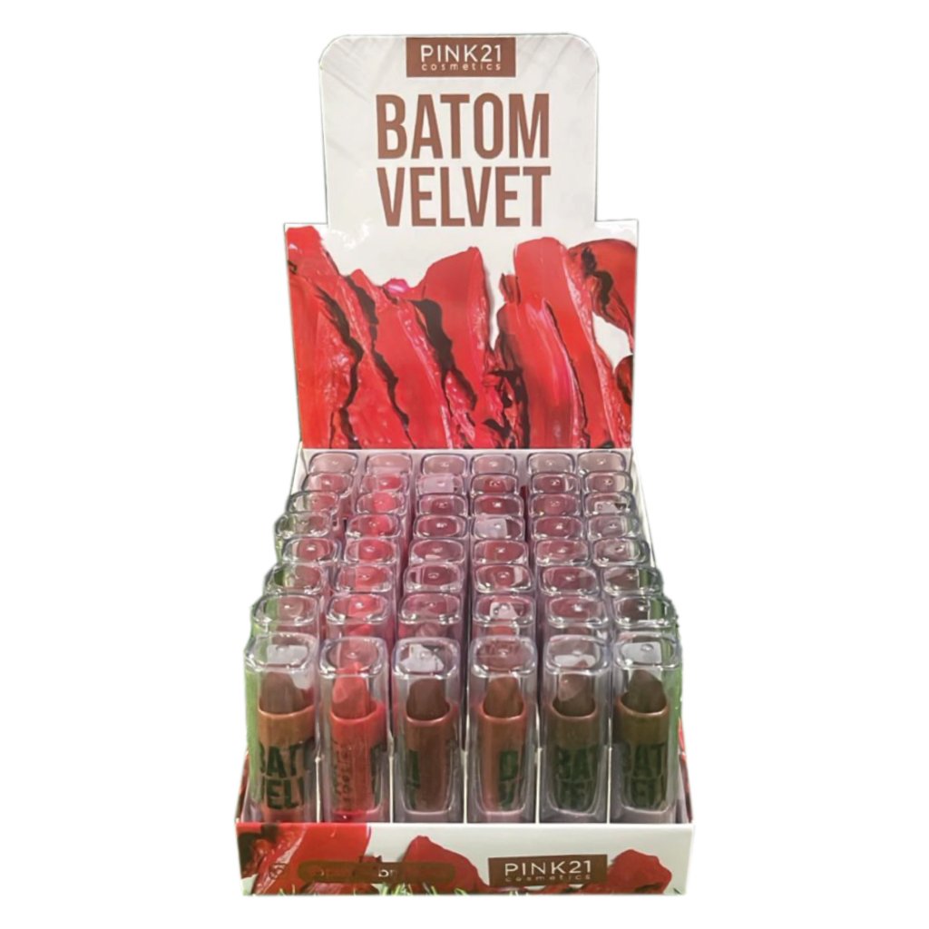 Box 48 unid - Batom Velvet