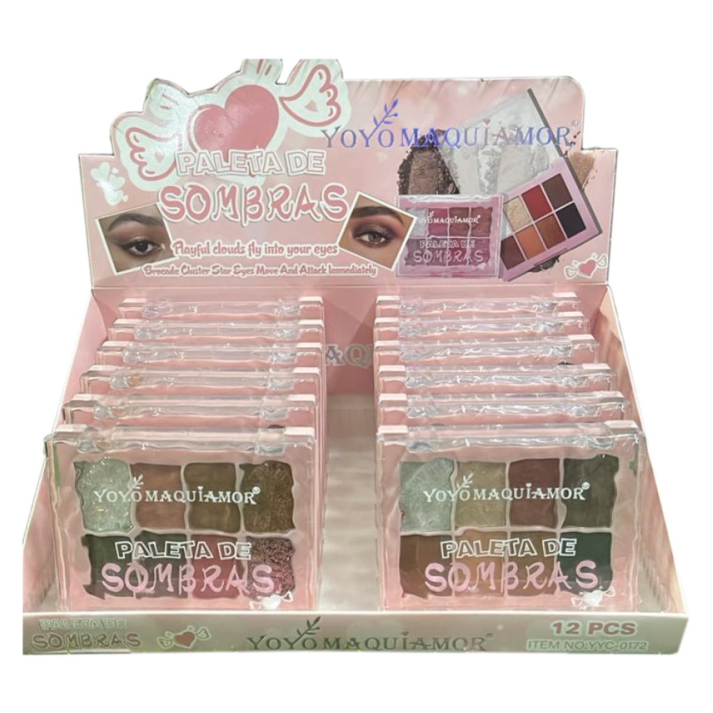 Box 12 unid - Paleta de Sombras