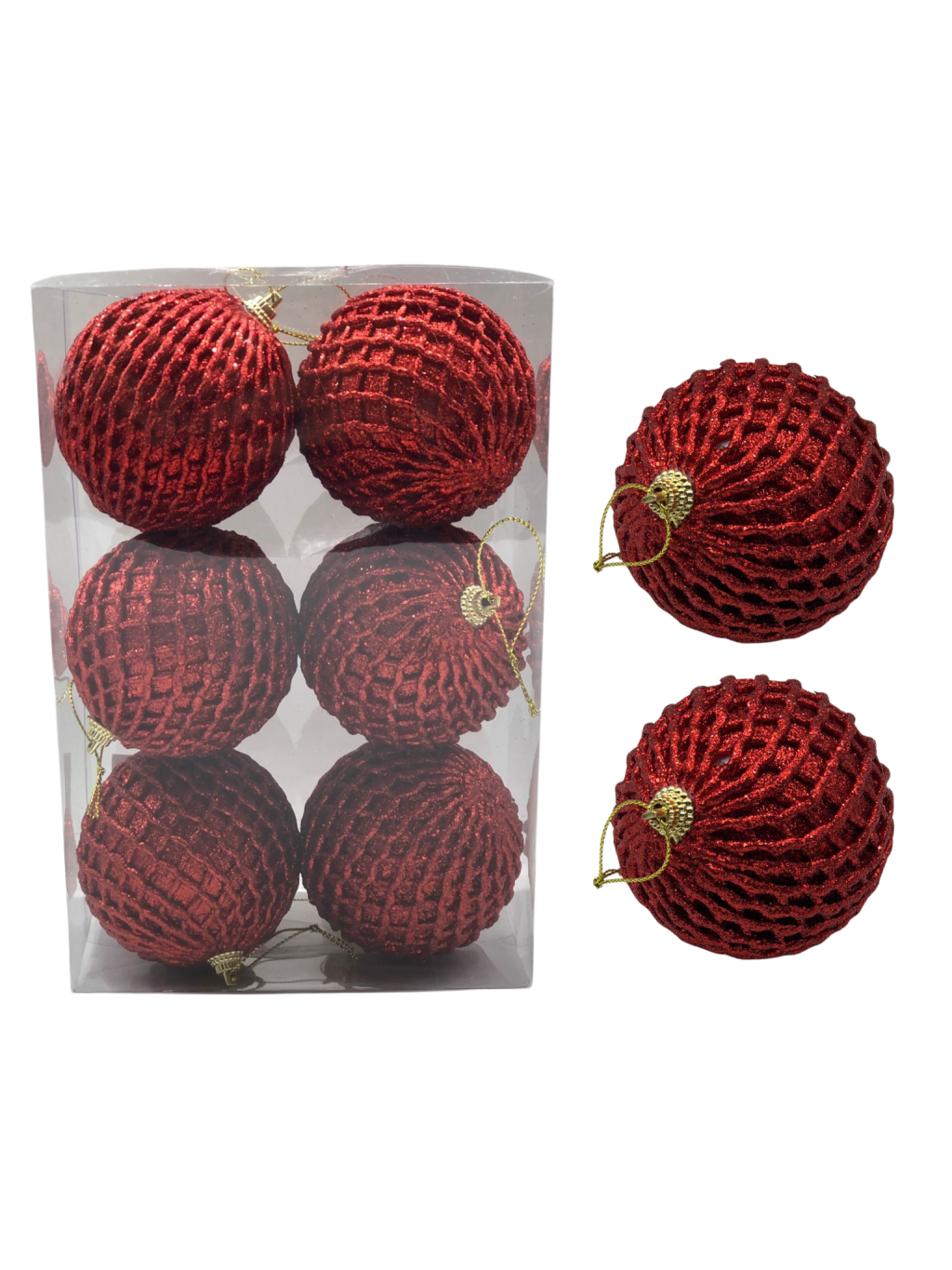 KIT DE BOLAS C/6 UND 8CM 