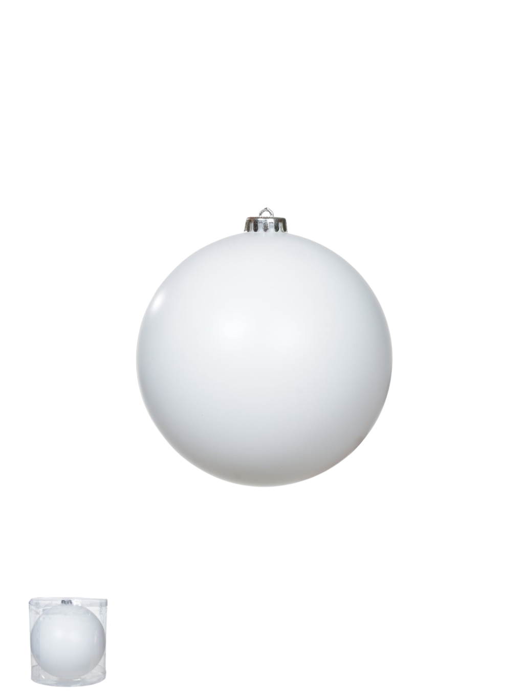 BOLA FOSCA TUBO C/1 UND 15CM BRANCO