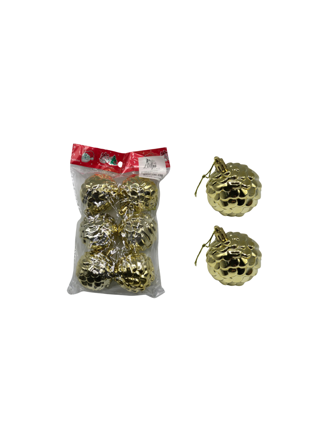 KIT DE BOLAS C/6 UND 6CM SORT