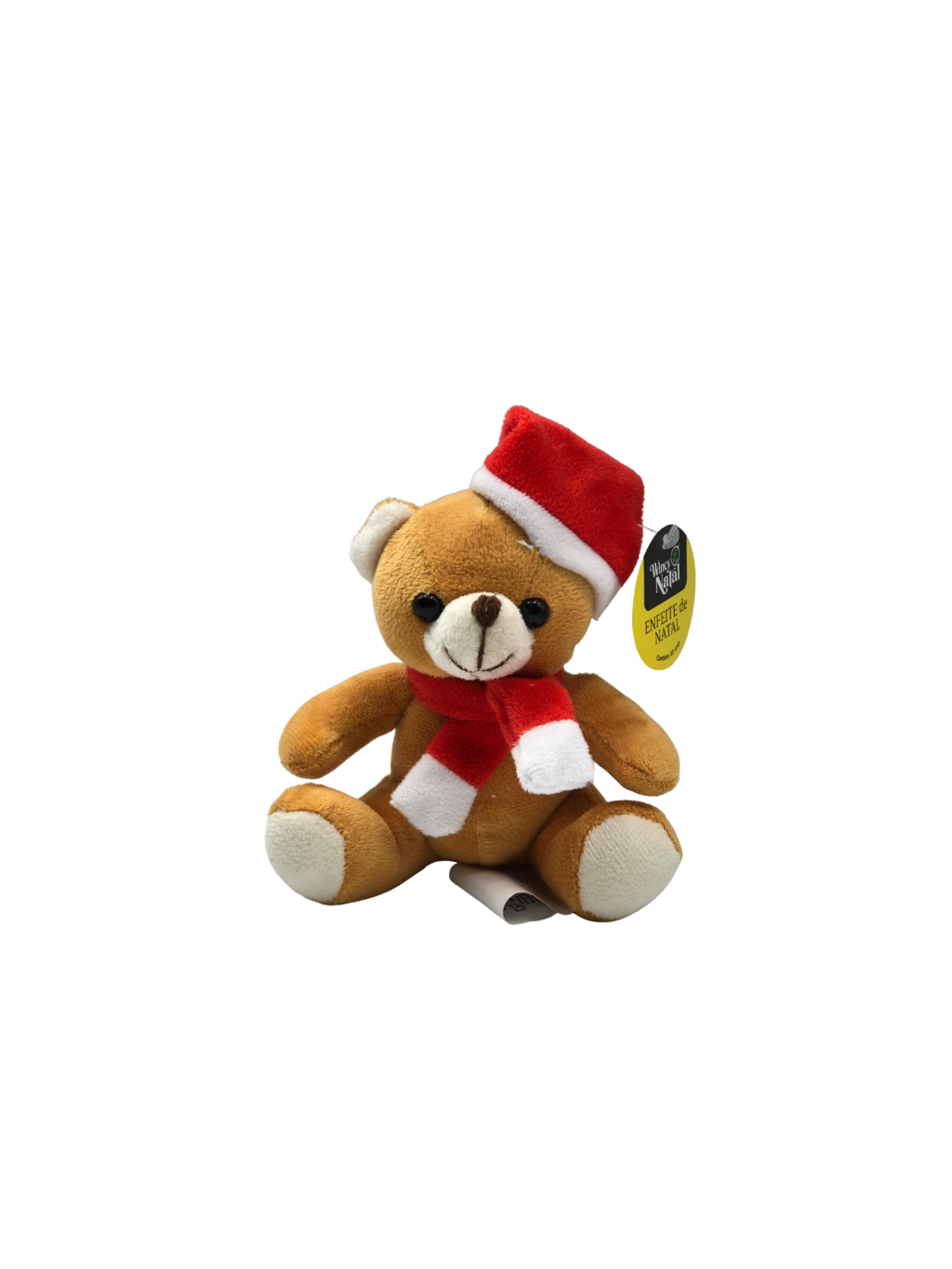 URSO DECORAÇÃO CACHECOL RED 14CM