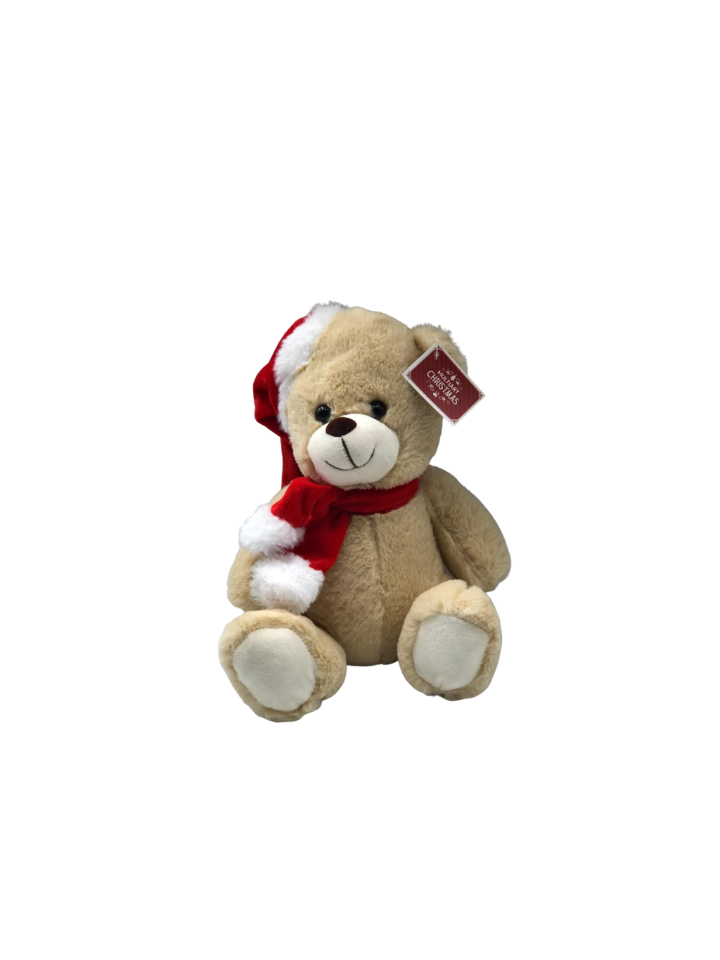 URSO ENFEITE DECORATIVO DE NATAL 20CM