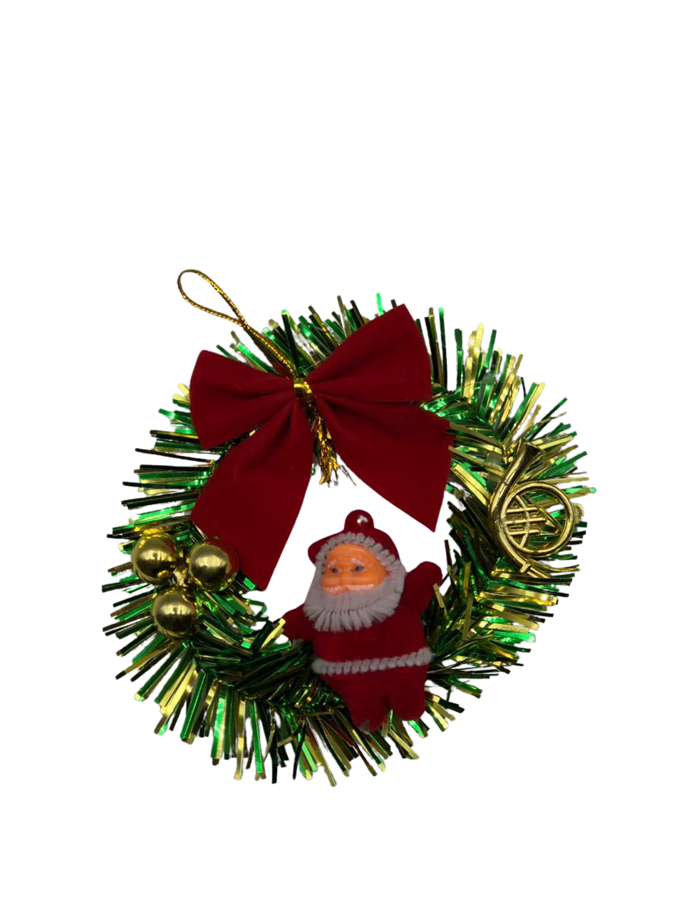 GUIRLANDA MINI PAPAI NOEL DECOR 10CM