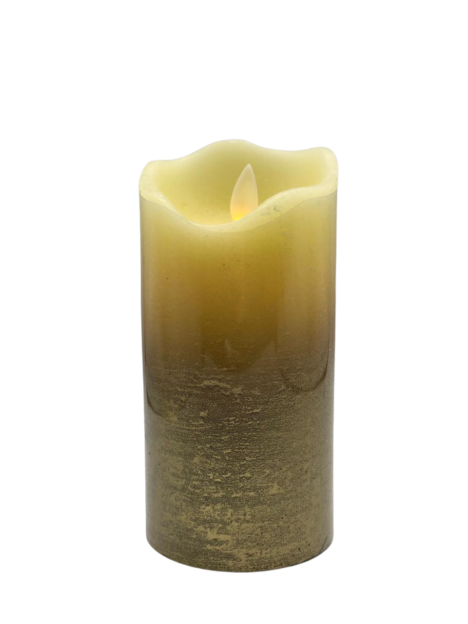 VELA DECORATIVA DE LED DE NATAL 7,5X15CM